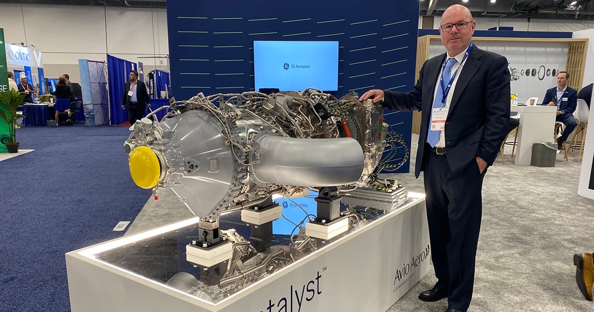 464 GE Aerospace booth img_4438